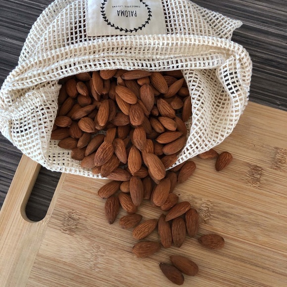 Reusable produce bags (6) made of organic cotton - Picture 9 of 10